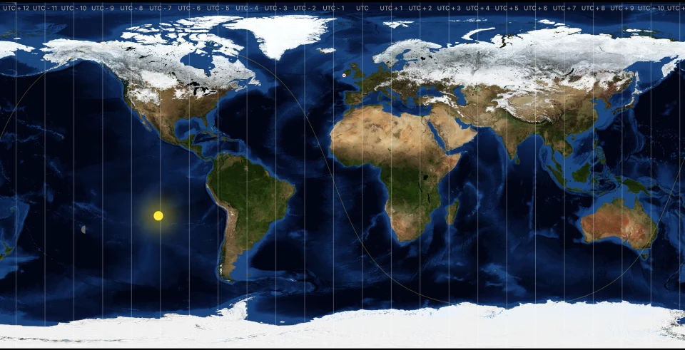 The Earth in January